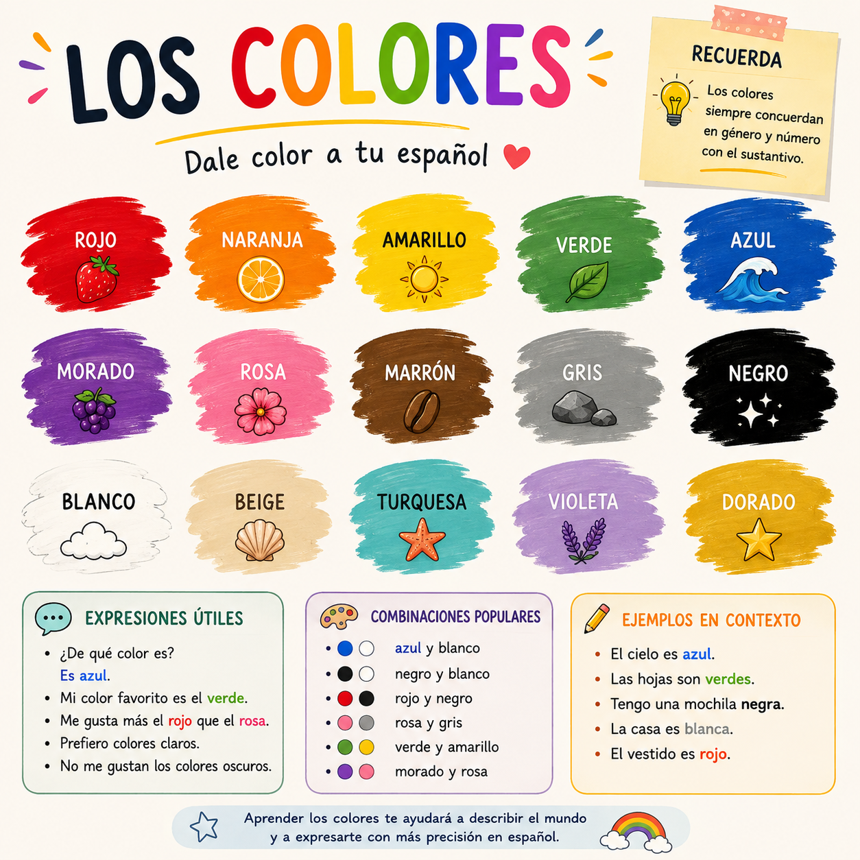 Los colores